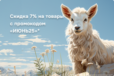Скидка 7% по промокоду «ИЮНЬ25»