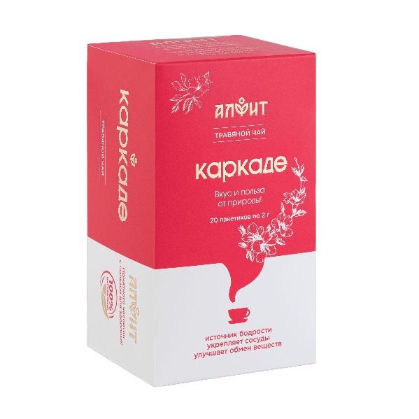 Изображение товара Чай травяной Каркаде Алфит №20 Чай травяной Каркаде Алфит №20 фотография