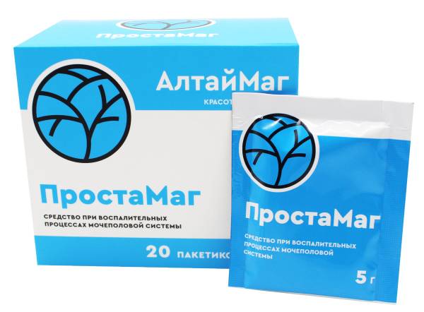 Изображение товара ПростаМаг при воспалительных процессах мочеполовой системы АлтайМаг 20 саше ПростаМаг при воспалительных процессах мочеполовой системы АлтайМаг 20 саше фотография
