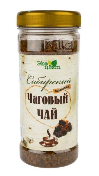 Изображение товара Чаговый чай Экоцвет 90г Чаговый чай Экоцвет 90г фотография
