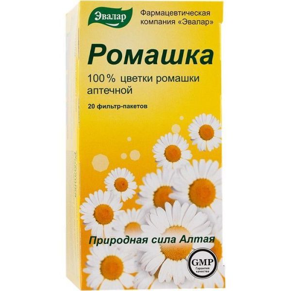 Изображение товара Ромашка цветки «эвалар» № 20 Ромашка цветки «эвалар» № 20 фотография