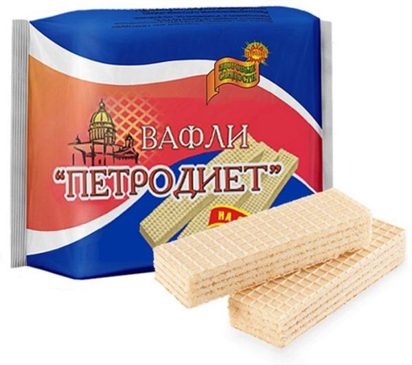 Изображение товара Вафли 95 г Невские на сорбите крем-брюле Вафли 95 г Невские на сорбите крем-брюле фотография